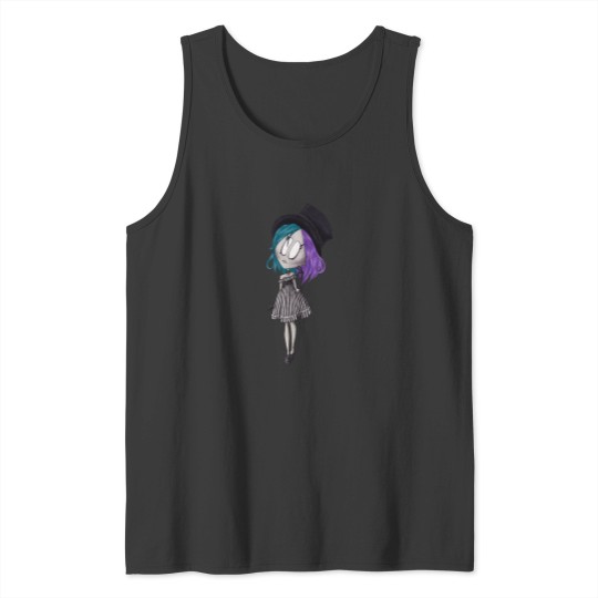 Discover Lolita With Stripes Tank Tops