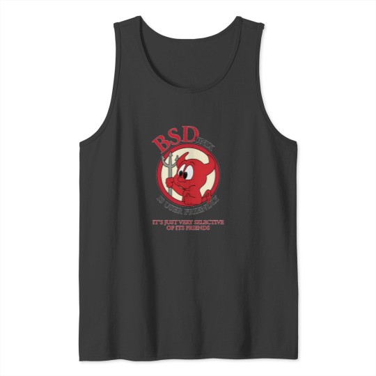 Discover Bsd-Unix-Is-User-Friendly...Its-Just-Very-Selective-Of-Its-Friends Shirt Tank Tops