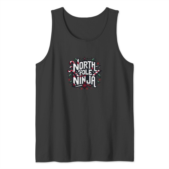 Discover North Pole Ninja - Festive Stealth Tank Tops