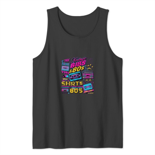 Discover Neon Vibes 80s Retro Revival Premium Tank Tops