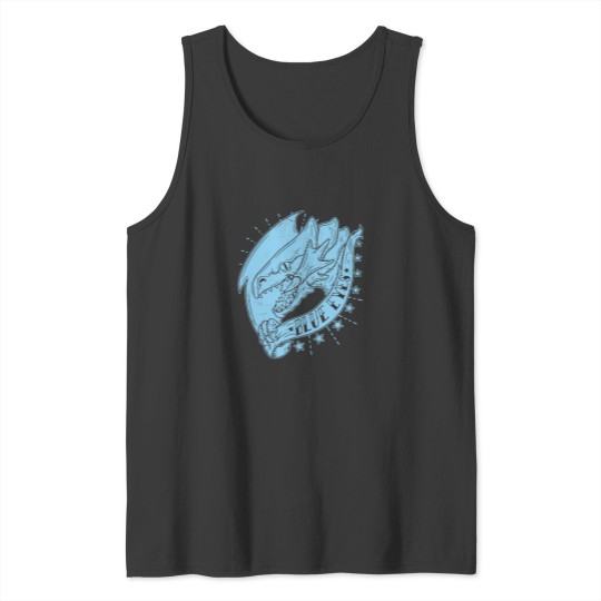 Discover Blue Eyes- Blux Ink Tank Tops