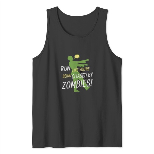 Discover Zombies run -2 Tank Tops