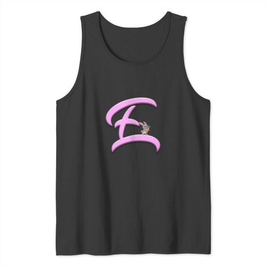 Discover Cute Letter E Animals (3) Tank Tops