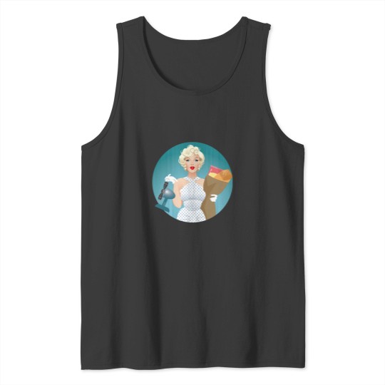 Discover The girl Tank Tops