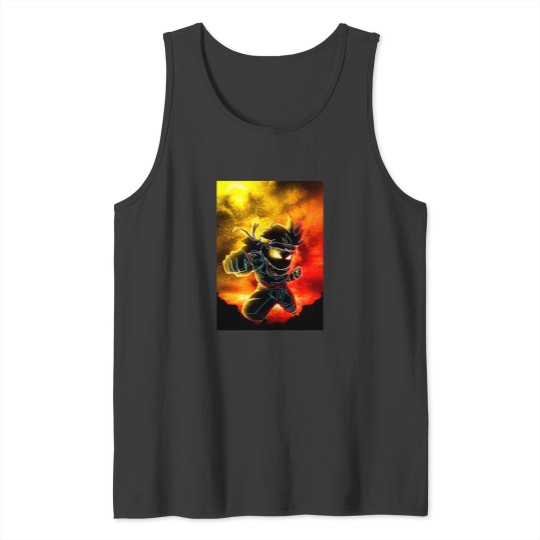 Discover Dark Sousl Of Kid Gohan Tank Tops