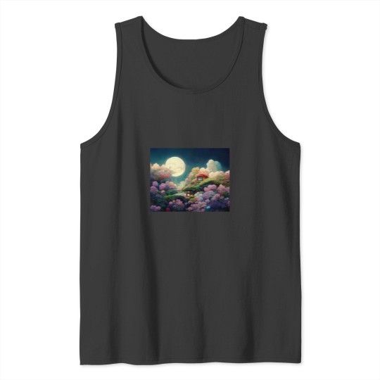 Discover Fantasy Landscape v14 by RudeKittenDesigns Tank Tops