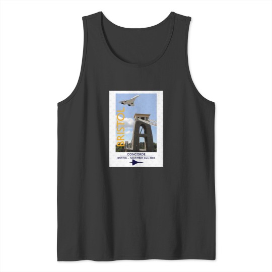 Discover Concorde - G-BOAF Return To Bristol 2003 Tank Tops