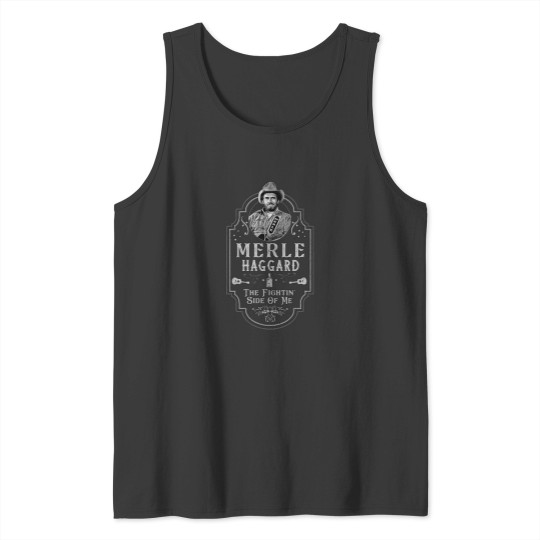 Discover Merle-Haggard---Fightin-Side-Of-Me---Tribute T-Shirt Tank Tops