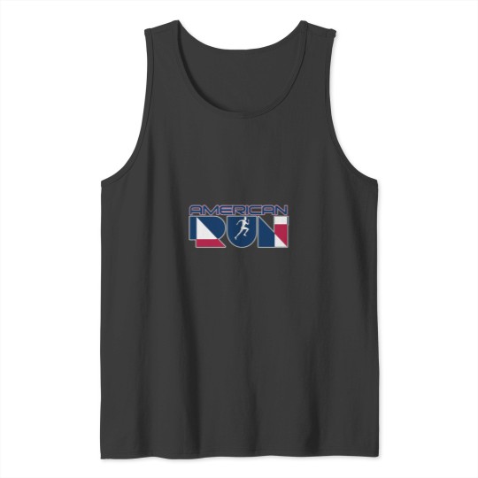 Discover Americans  Run side step   actives Tank Tops