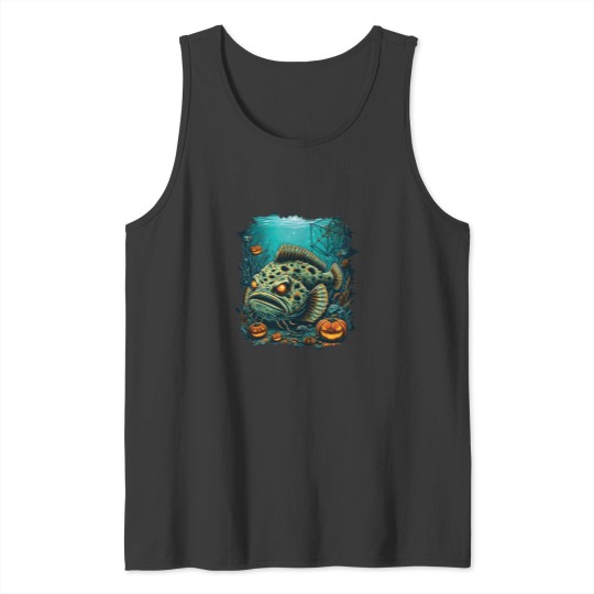 Discover Flat Fear A Monstrous Floundeeer Fish Tank Tops