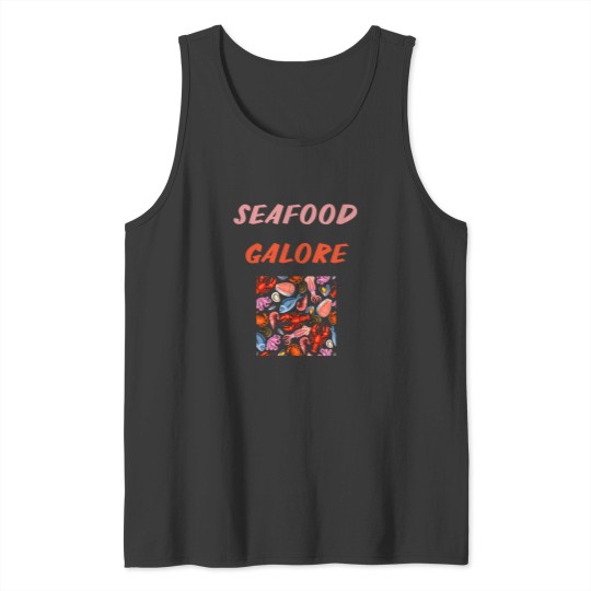 Discover Seafood Galore Tank Tops