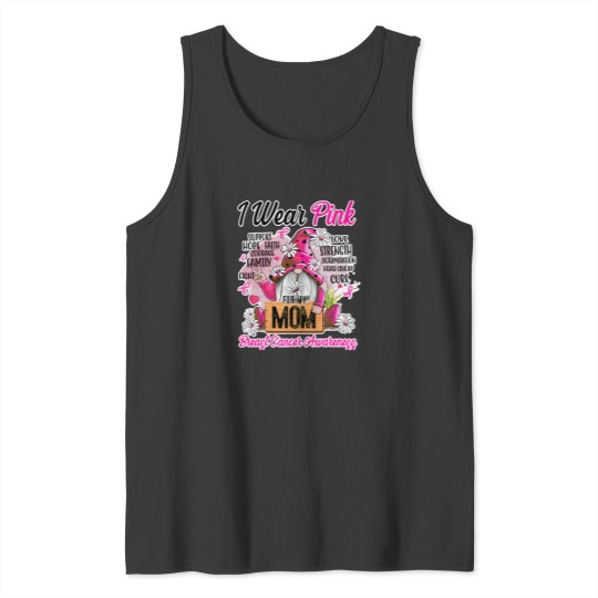 Discover I Wear Pink My Mom Pink Gnomes Truck T-Shirt Tank Tops
