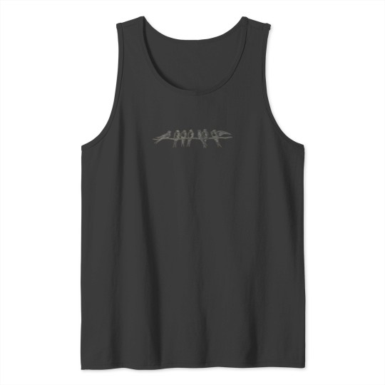 Discover Wonderful Birds Gossiping T-Shirt Tank Tops