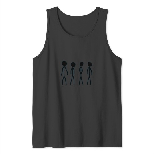 Discover Blue Album Tank Tops