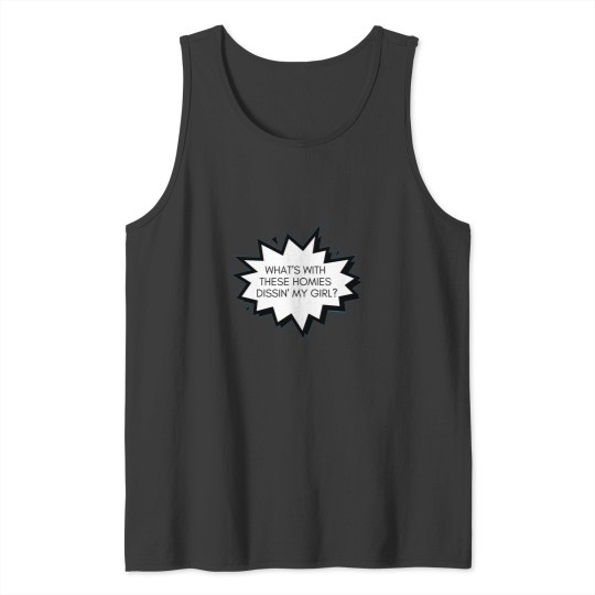 Discover Buddy Holly Dissin My Girl Lyric Tank Tops