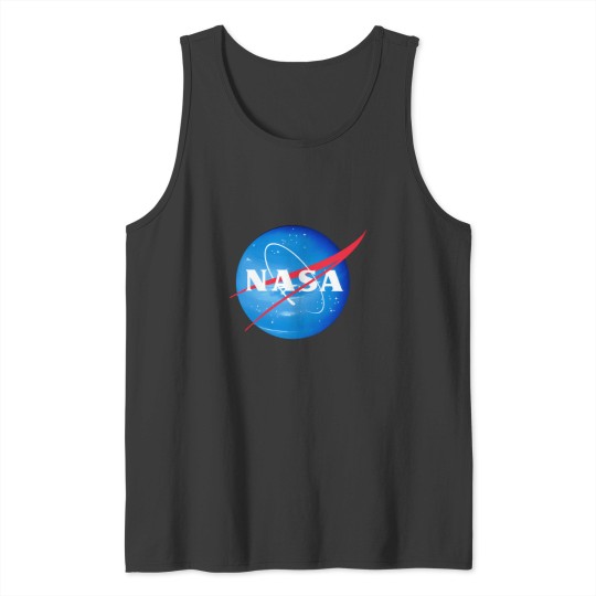 Discover Nasa Neptune Meatball US SpaceForce  Logo Tank Tops
