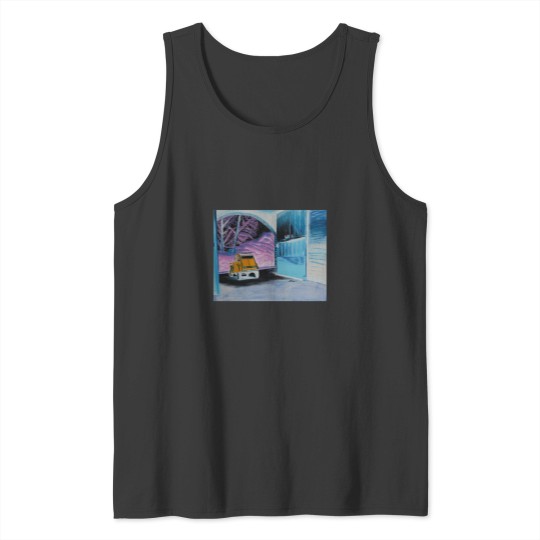 Discover Painting Citroenx 2Cv Negative Colors Tank Tops