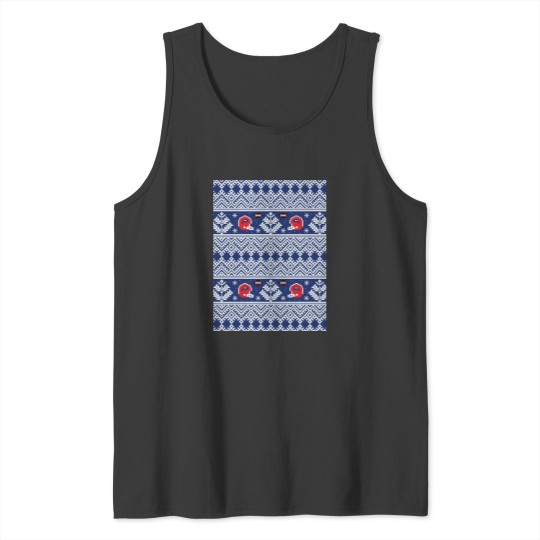 Discover 8-Bit Buffalo Winter Graphic Tank Tops