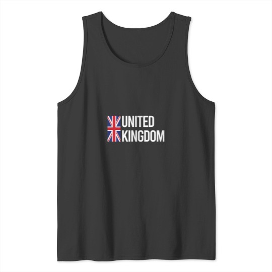 Discover United Kingdom Minimal Design collection Tank Tops