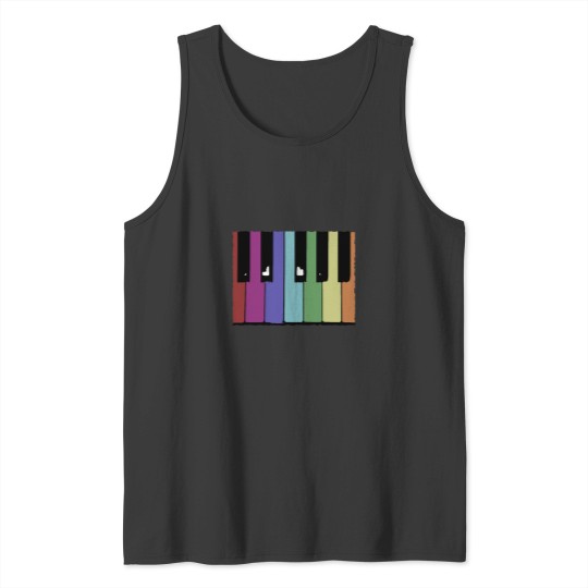 Discover Piano Keys -1 Tank Tops