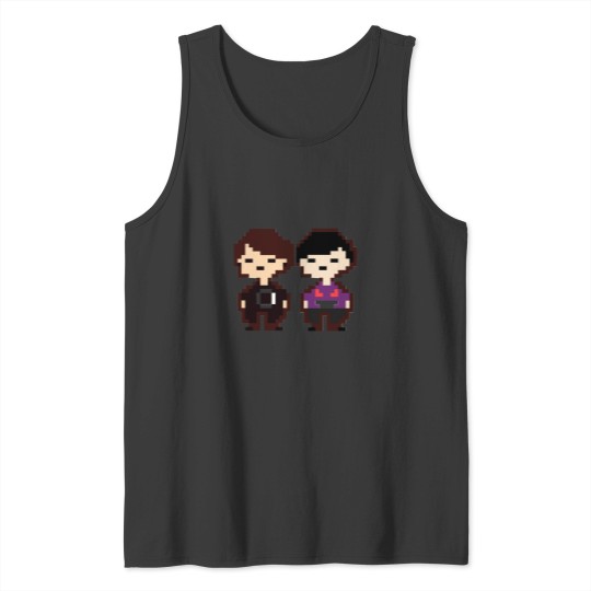 Discover Dan And Phils - Undertale Style Tank Tops