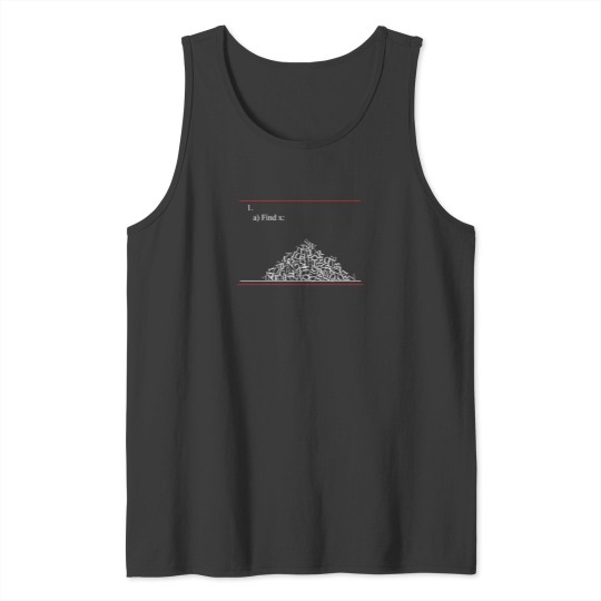 Discover Math Problem   T-Shirt Tank Tops