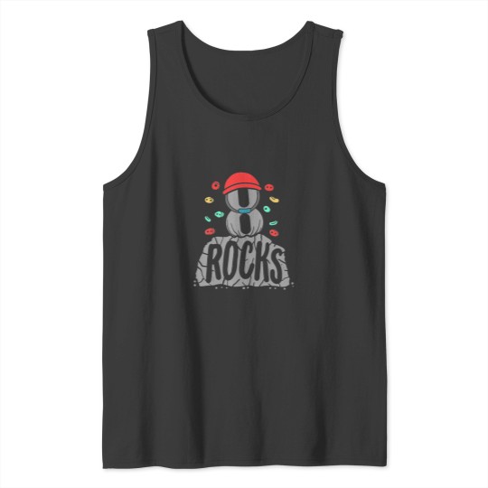Discover 8th Birthday Rock Climbing 8 Years Old Tank Tops
