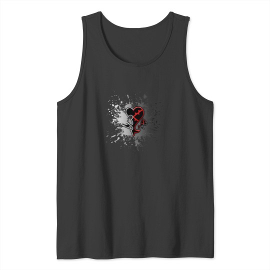 Discover Kingdom Hearts - Heartless Nobody Emblem   T-Shirt Tank Tops