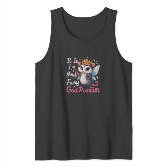 Discover It Is I - Your Fairy GodPossum -2 Tank Tops