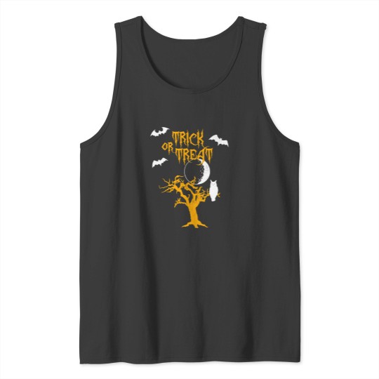 Discover Halloween-Shirt-Trick-Or-Treat Tank Tops