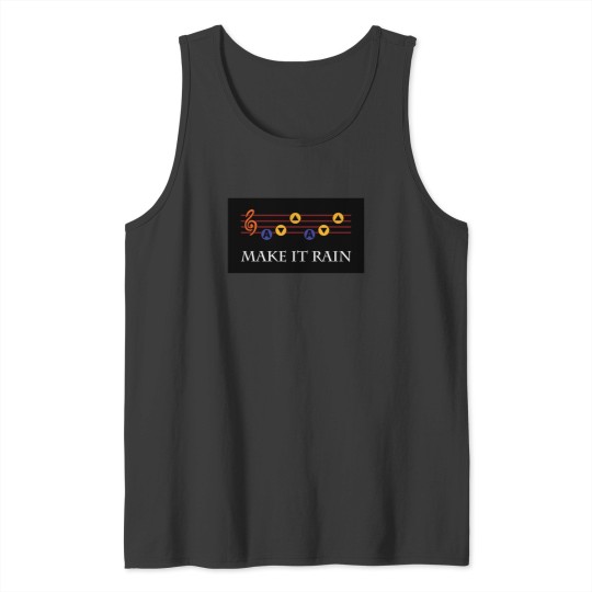 Discover Make It Rain (Rupees) Tank Tops