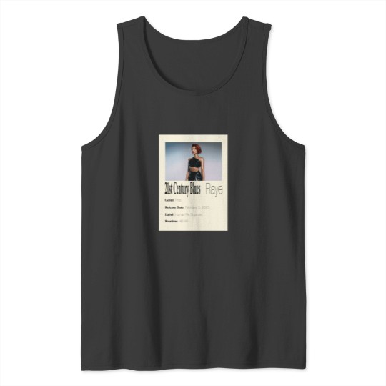 Discover 21st Century Blues Poster Tank Tops