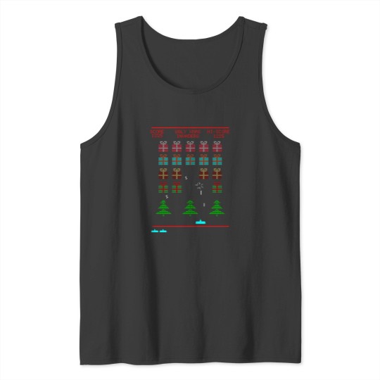 Discover uglys christmass spaces Invaders Tank Tops