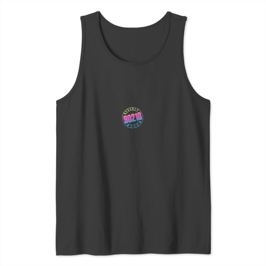 Discover Beverly Hills 90210 Colorful Logo Long Sleeve Tank Tops