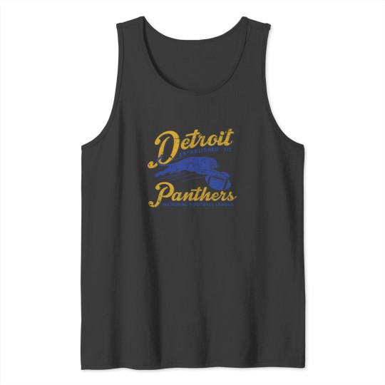 Discover detroit panthers football 1 Tank Tops