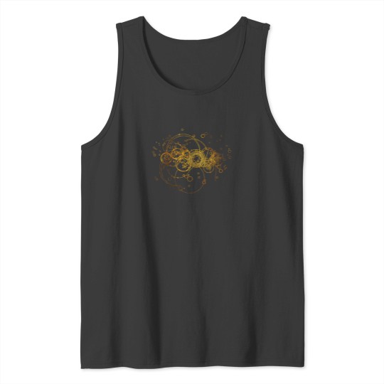Discover Clockwork-Writing-(Plain-Background) T-Shirt Tank Tops