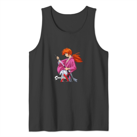 Discover Himura Kenshin Battousai Samurai X Tank Tops