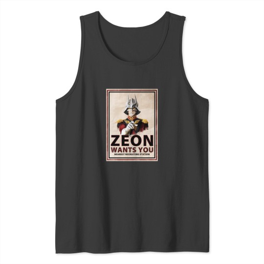 Discover zeon want you char Tank Tops