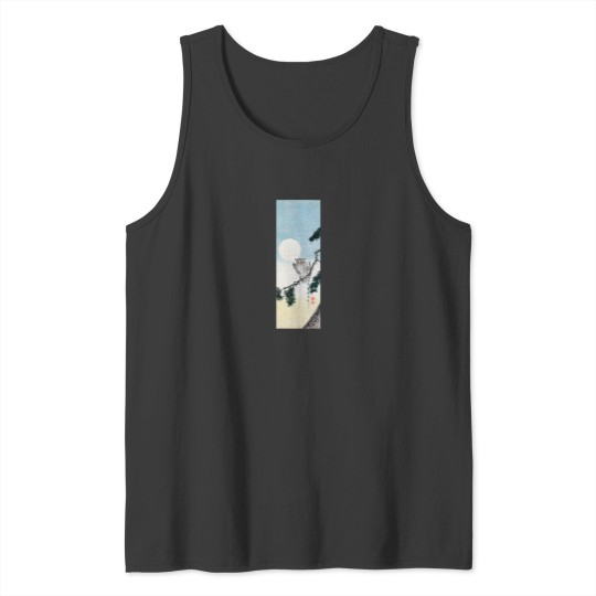 Discover 19th C. Japanese Owl at Night Tank Tops