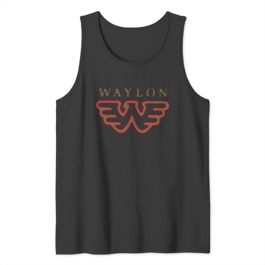 Discover Waylon Jennings Flying Tank Tops