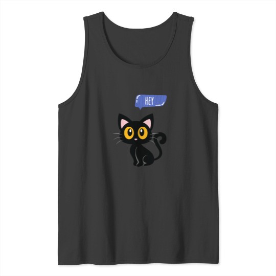 Discover Cat Sayes Hey(2) Tank Tops