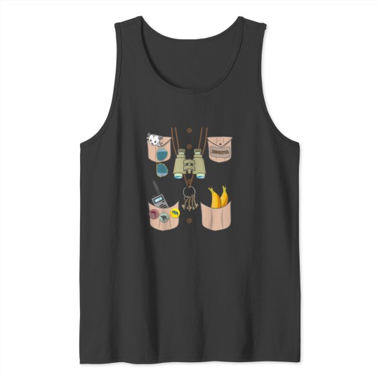 Discover zoo keeper costume funny halloween boys girls zookeeper Tank Tops
