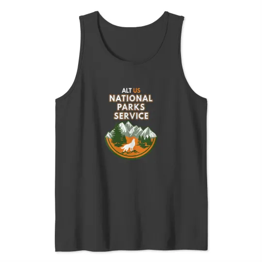 Discover s resist alt us national parks service vneck Tank Tops