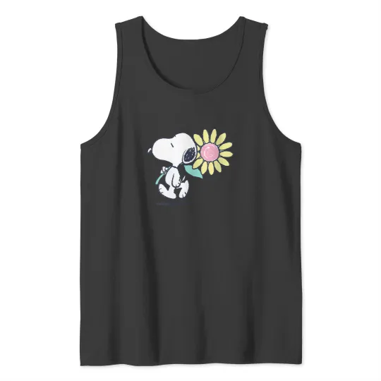 Discover s snoopy and daisy vneck Tank Tops