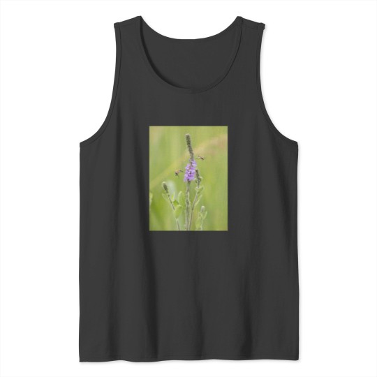 Discover bees fly and purple wildflowers Premium Tank Tops