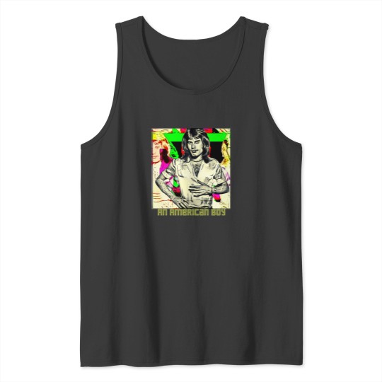 Discover An-American-Boy-(Modern-Art-Cartoon) T-Shirt Tank Tops