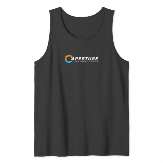 Discover Portal  Aperture Science Logo Colors T-Shirt Tank Tops
