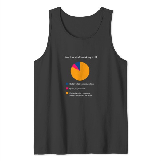 Discover How I fix stuff working in IT Tank Tops