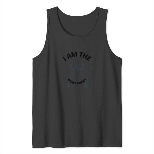 Discover I Am The Warranty Extended Warranty Funny Wrench Skull 3031 Tank Tops