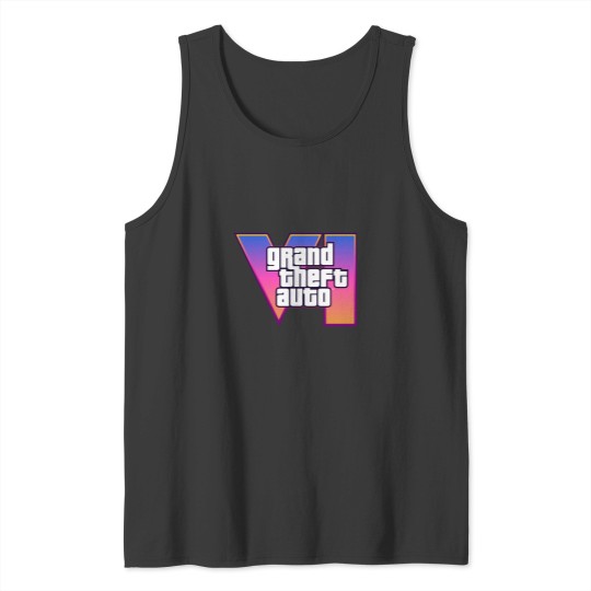 Discover Gtas VI Logo Tank Tops
